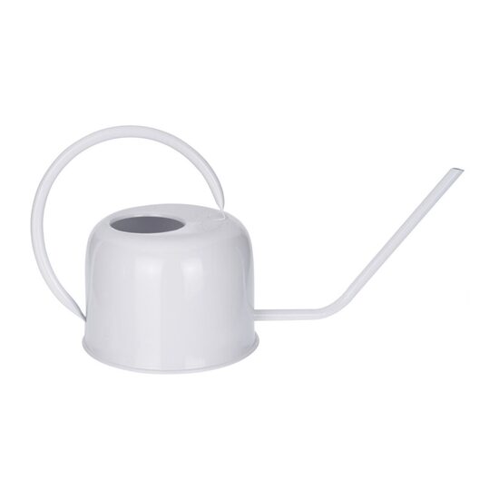 EXCELLENT HOUSEWARE metāla lejkanna, 900ml, 31x13.5x17cm, balta